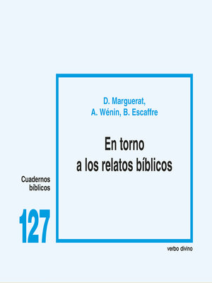 cover image of En torno a los relatos bíblicos